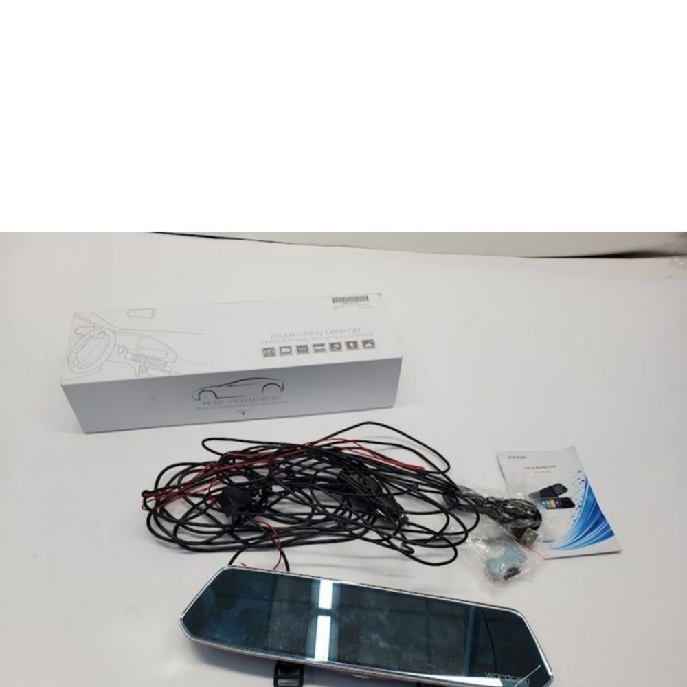 7" Touch Screen Rear-view Mirror Vehicle Traveling Recorder w 16GB SD Card - Picture 9 of 11